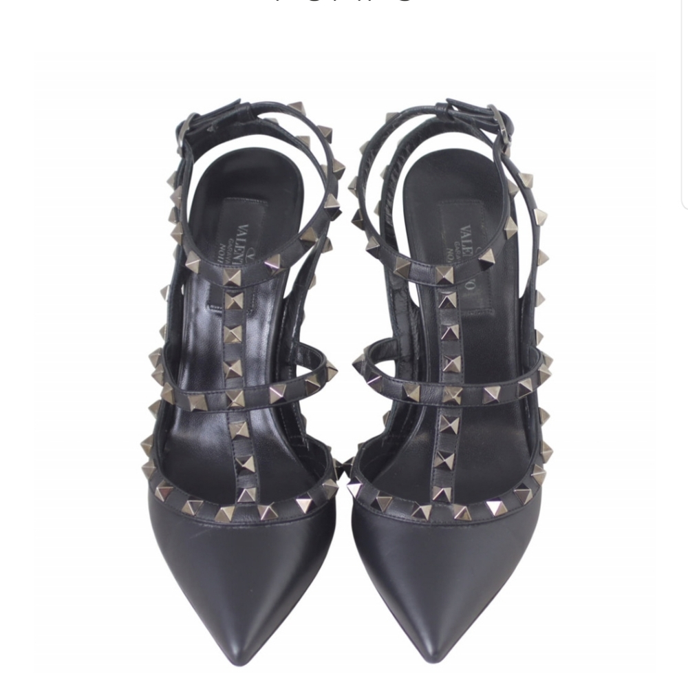 Valentino Rockstud Cage Pumps Authentic 38/7.5